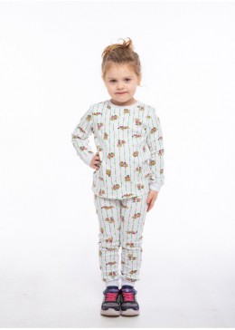 Vidoli хлопковая пижама для девочки G-21661W